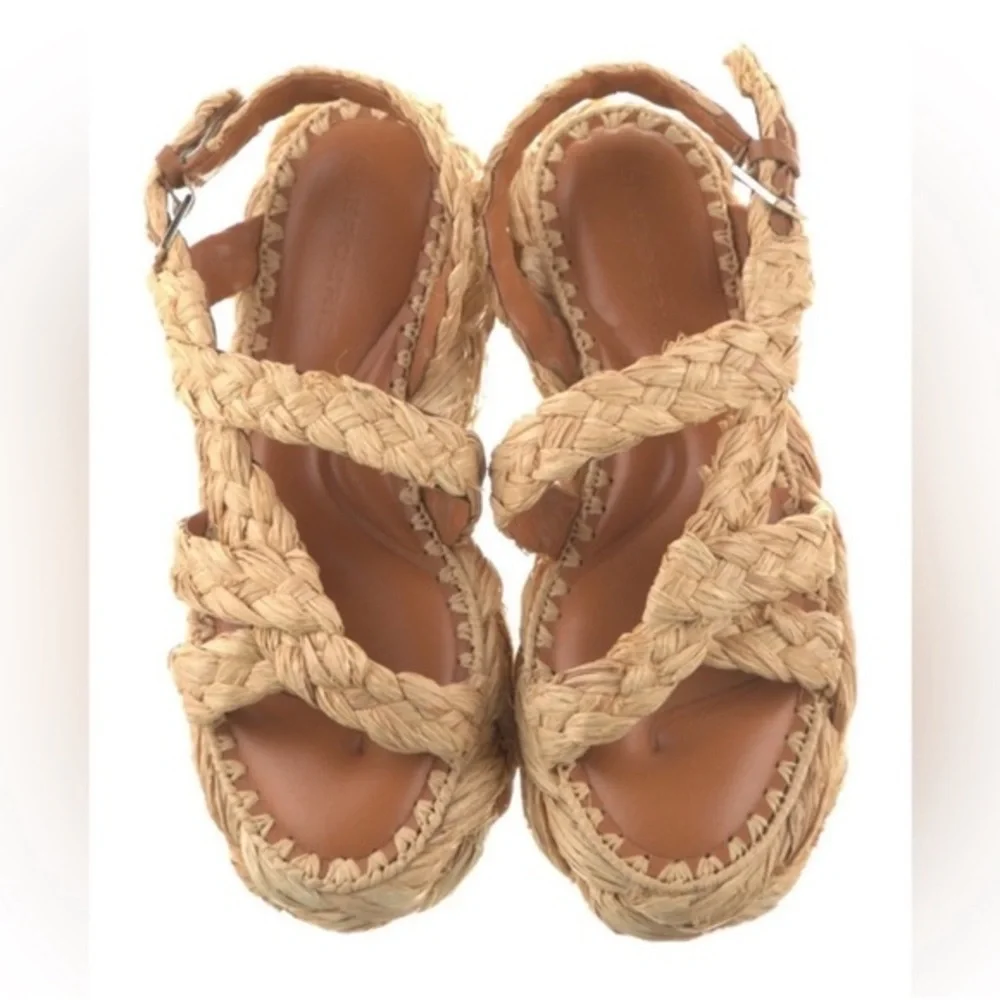 Robert Clergerie Straw Espadrilles